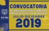 Convocatoria de admisión para carreras presenciales y a distancia Julio - Diciembre 2019