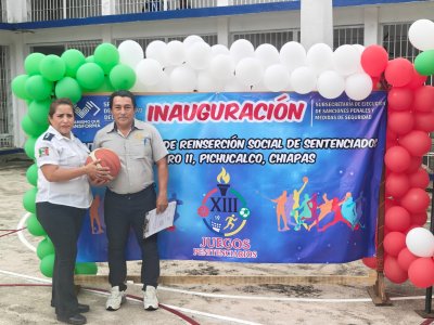 Estudiantes del Campus VII de la UNACH participan en torneo amistoso de reintegración social