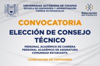 ELECCION DE CONSEJO TÉCNICO LICENCIATURA EN CONTADURÍA