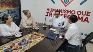 Fortalecen vinculación interinstitucional en reunión de trabajo con el Ayuntamiento de Juárez, Chiapas