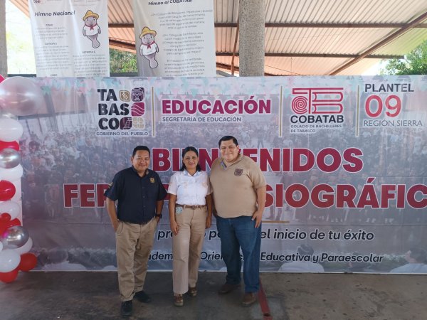 ECA Campus VII fortalece la promoción de su oferta educativa en la Feria Profesiográfica 2026 en Tabasco