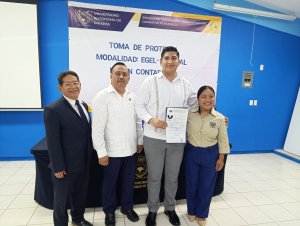 Miguel Humberto Hernández Valencia obtiene título profesional tras aprobar evaluación EGEL-CENEVAL