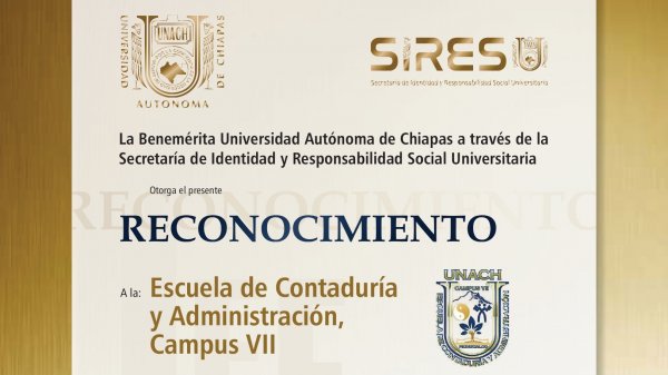 ECA Campus VII recibe reconocimiento por su participación en el Programa LEE UNACH 2026