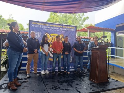 Visita de autoridades universitarias fortalece el vínculo institucional en la Escuela de Contaduría y Administración, Campus VII Pichucalco