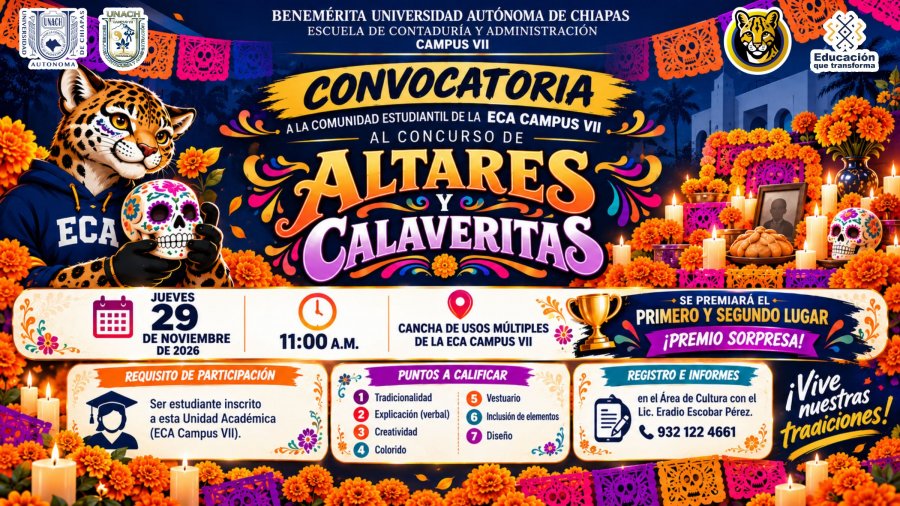 ???️ ¡CELEBREMOS NUESTRAS TRADICIONES EN LA ECA CAMPUS VII! ?️??