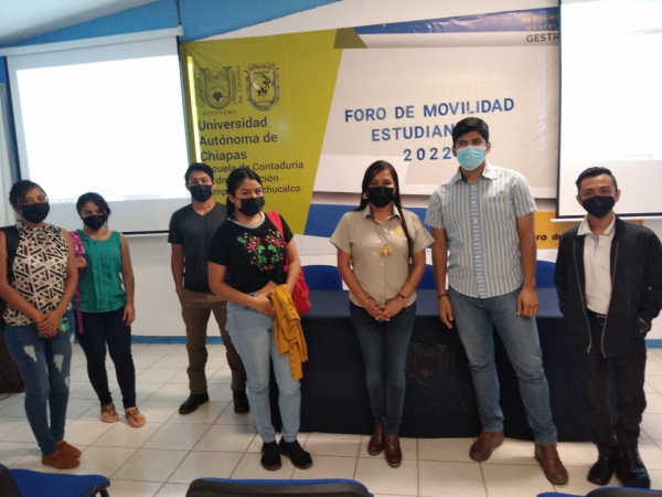 Reciben Estudiantes del Campus VII Pichucalco Foro de Movilidad Académica Agosto-Diciembre 2022 de forma Online