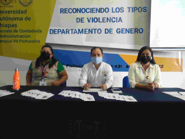 Estudiantes de este Campus Reciben Platica “Reconociendo los Tipos de Violencia”